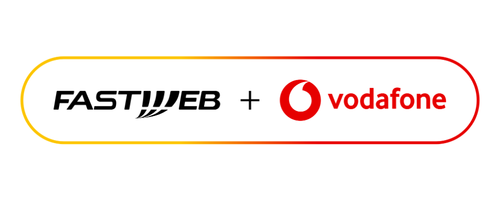 Logo Fastweb è Vodafone